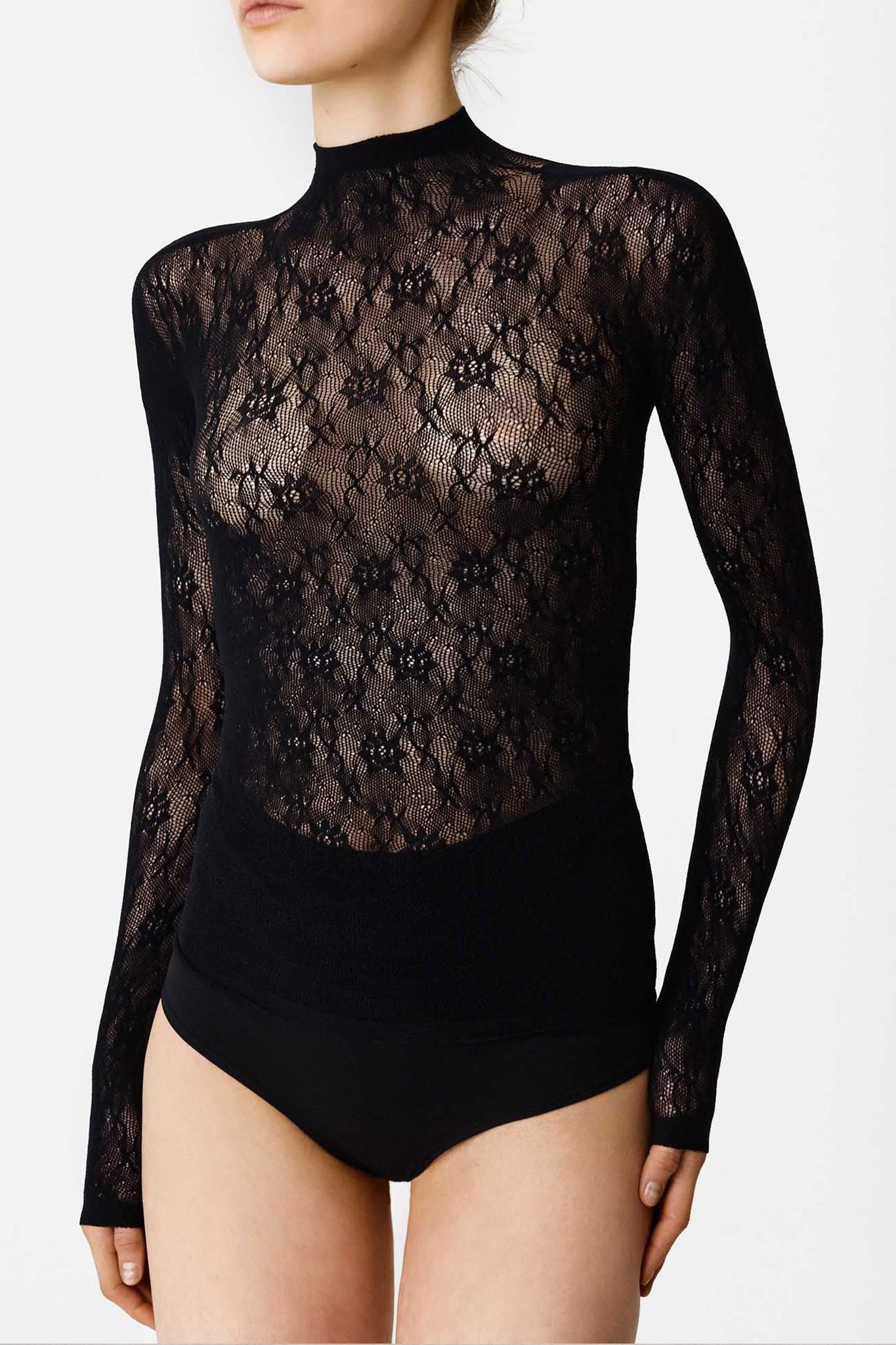 Nova Lace Top Black