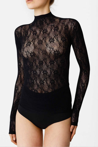 Nova Lace Top Black