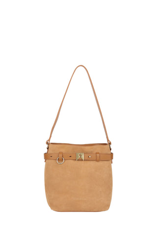 Rider Mini Bucket Bag Tan
