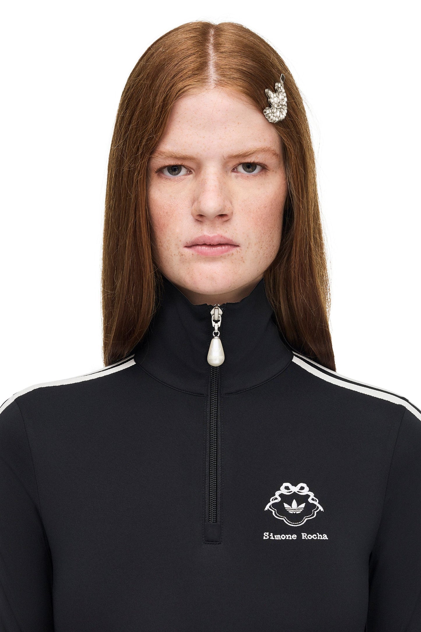Simone Rocha Hair Clip Silver Met.