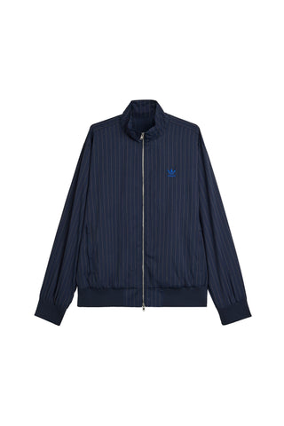 Wales Bonner Pinstripe Track Jacket Night Navy