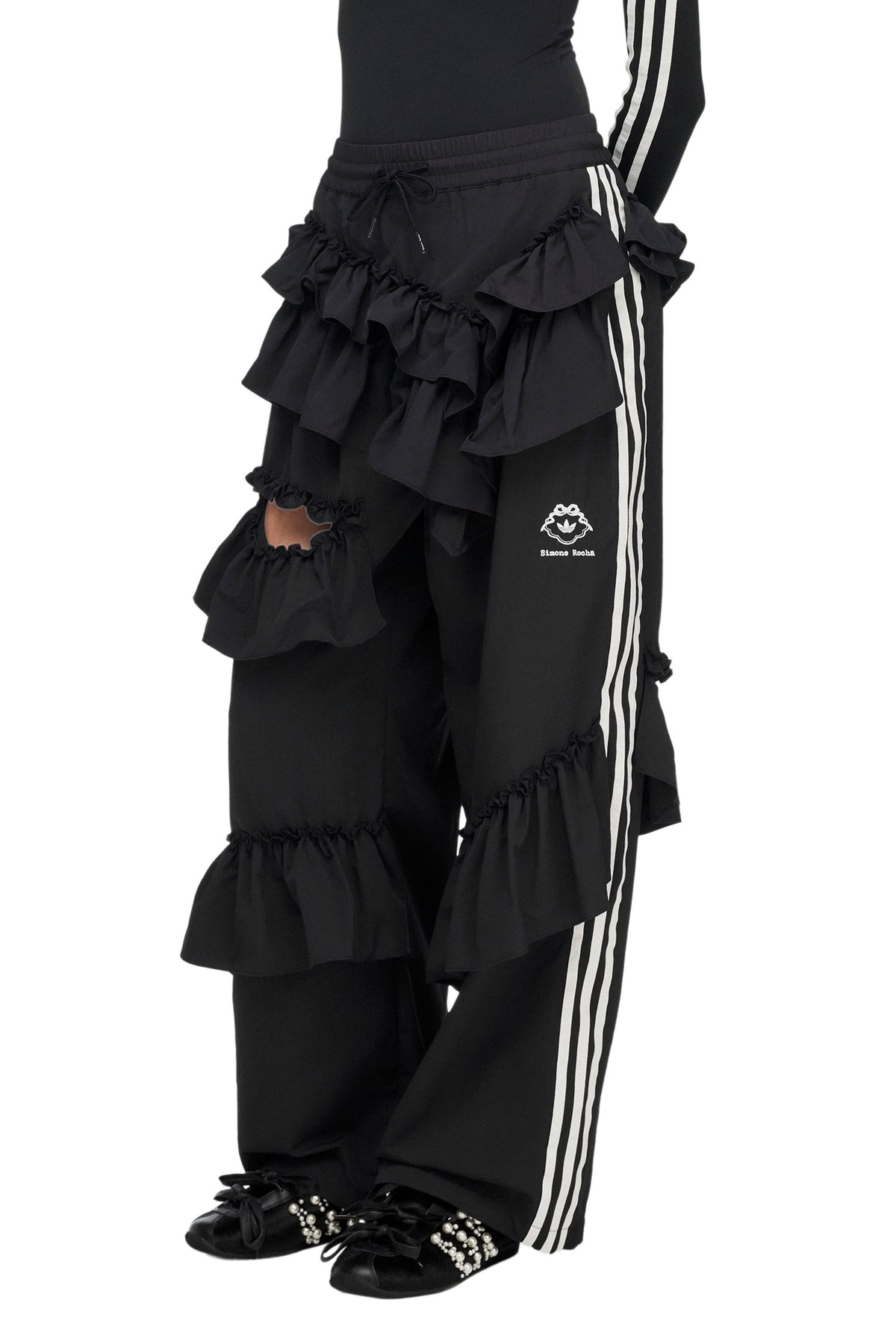Simone Rocha Frill Pants Black