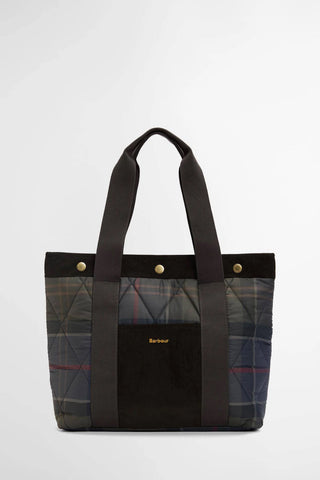 Healy Tartan Tote Bag Shadow Classic Tartan