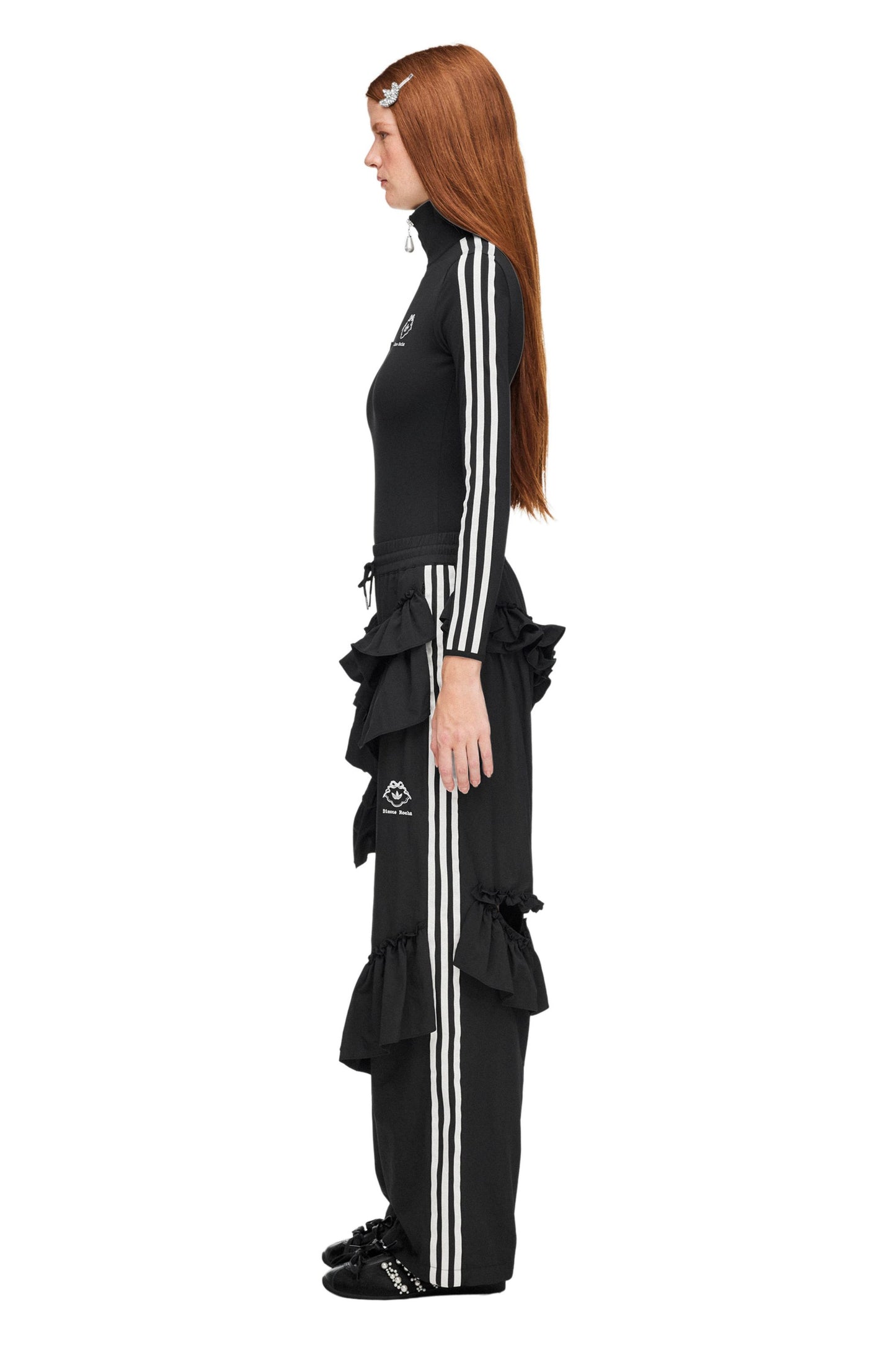Simone Rocha Frill Pants Black