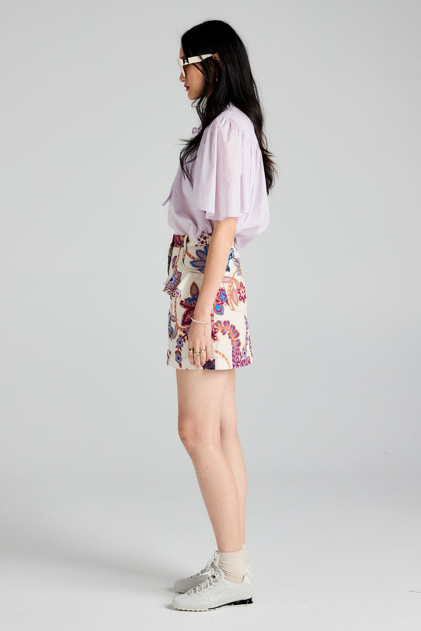 Alegra Skirt Cream Multi
