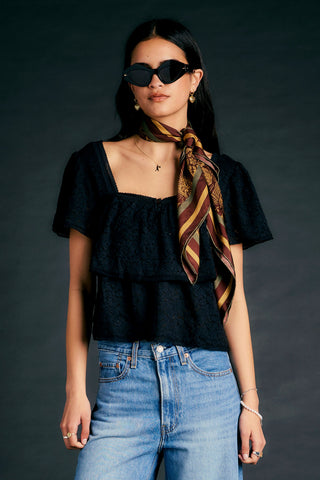 Dom SS Blouse Anthracite Night Anthracite Night