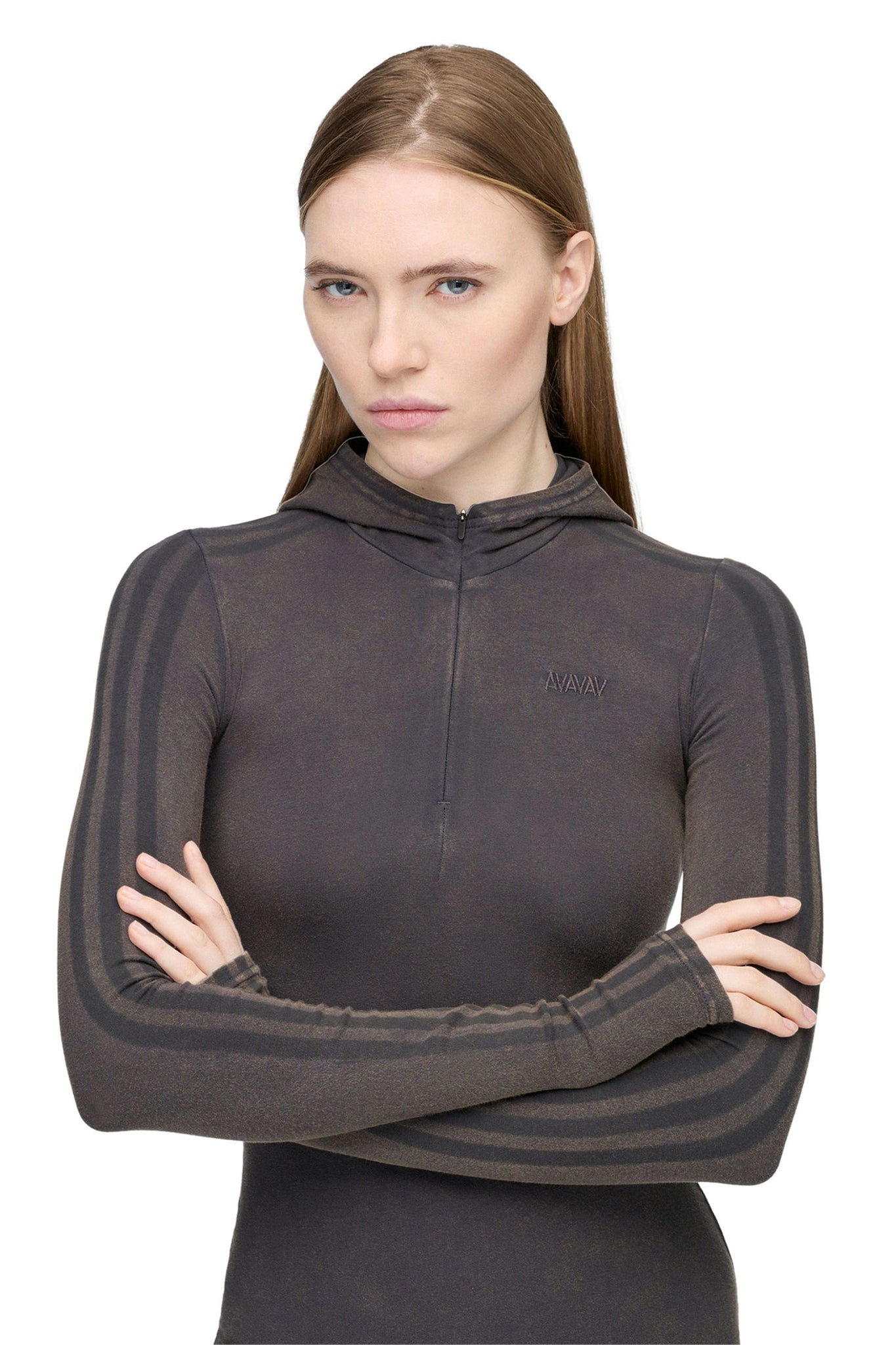 AVAVAV Hooded Dress Carbon