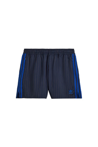 Wales Bonner Pinstripe Shorts Night Navy