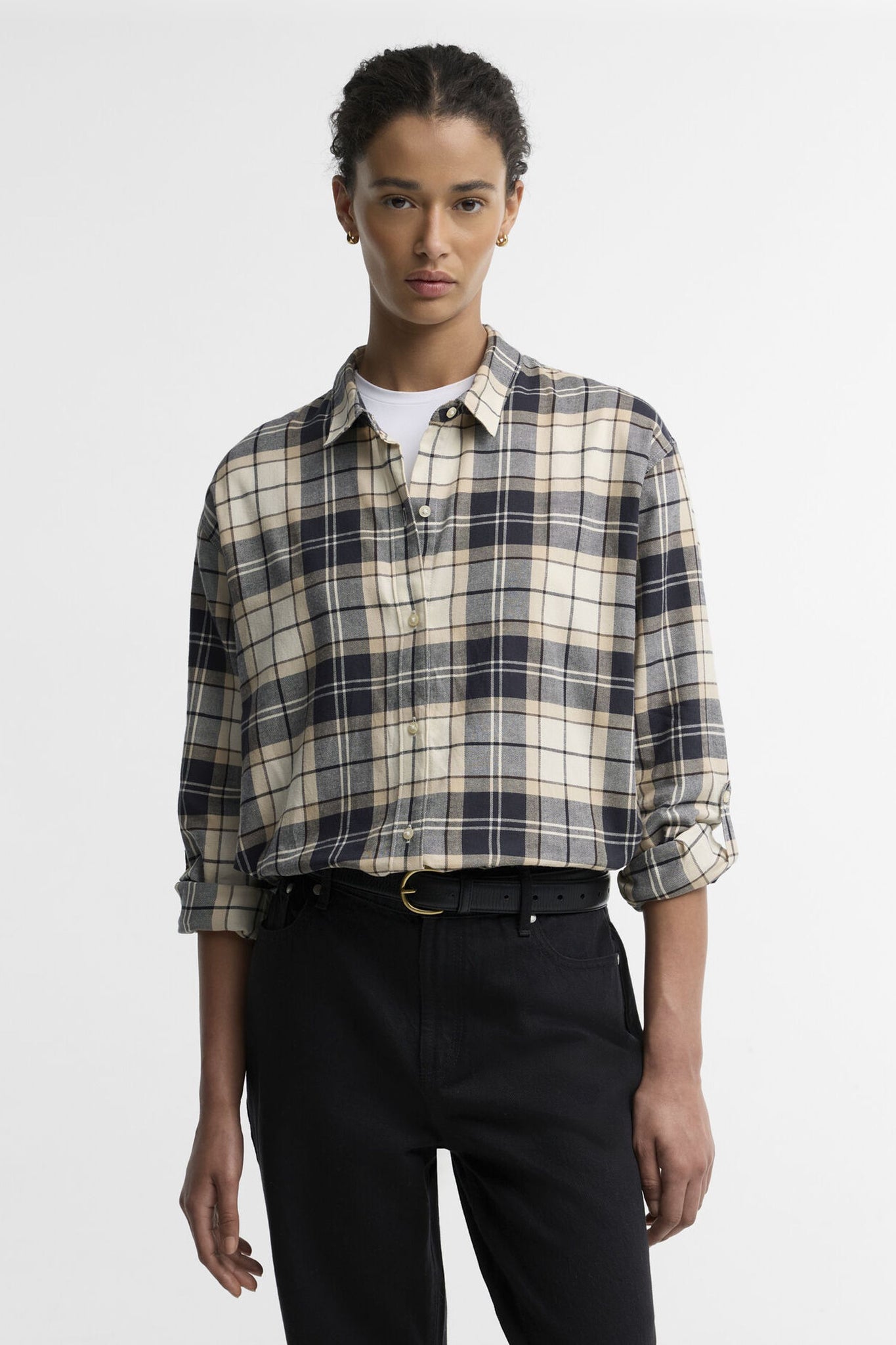 Elishaw Check Shirt Lt Birchwood Tartan