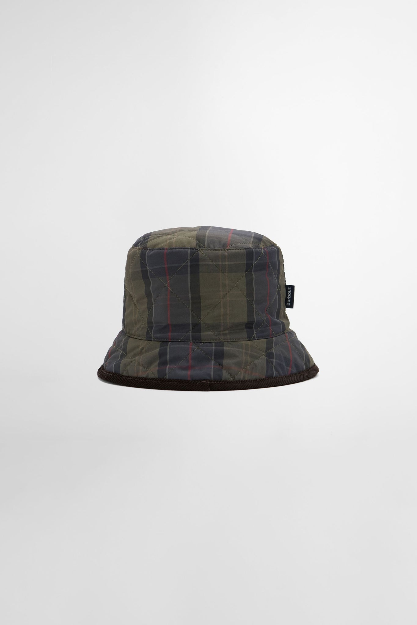 Liddesdale Reversible Bucket Hat Olive/Shadow Classic Tartan