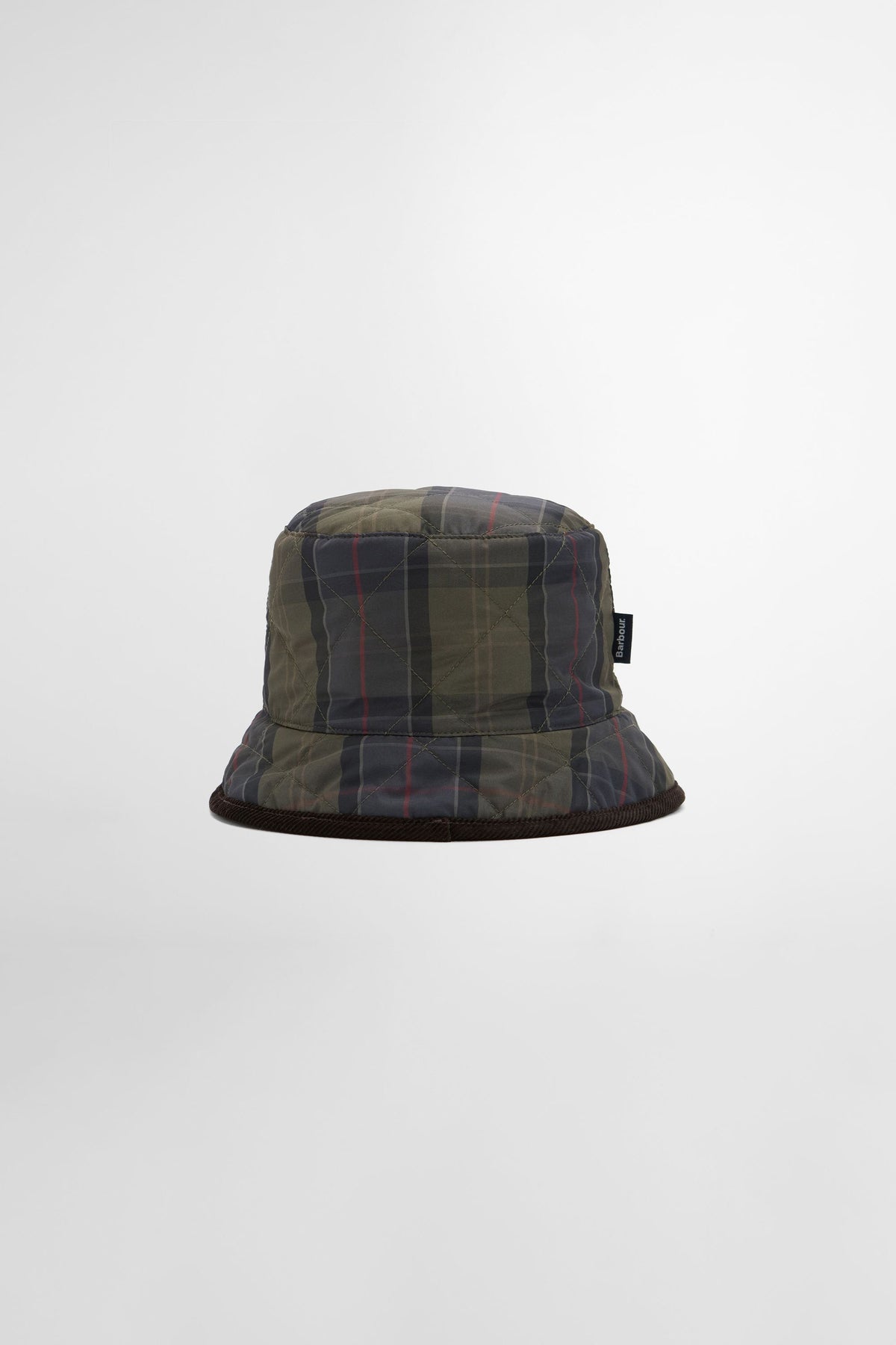 Liddesdale Reversible Bucket Hat Olive/Shadow Classic Tartan