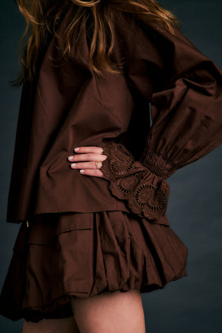 Ivy Blouse Chocolate