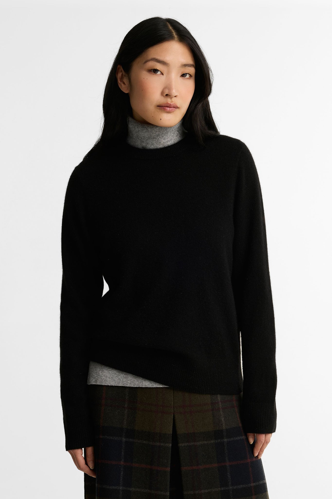 Penwood Cashmere Knitted Jumper Black