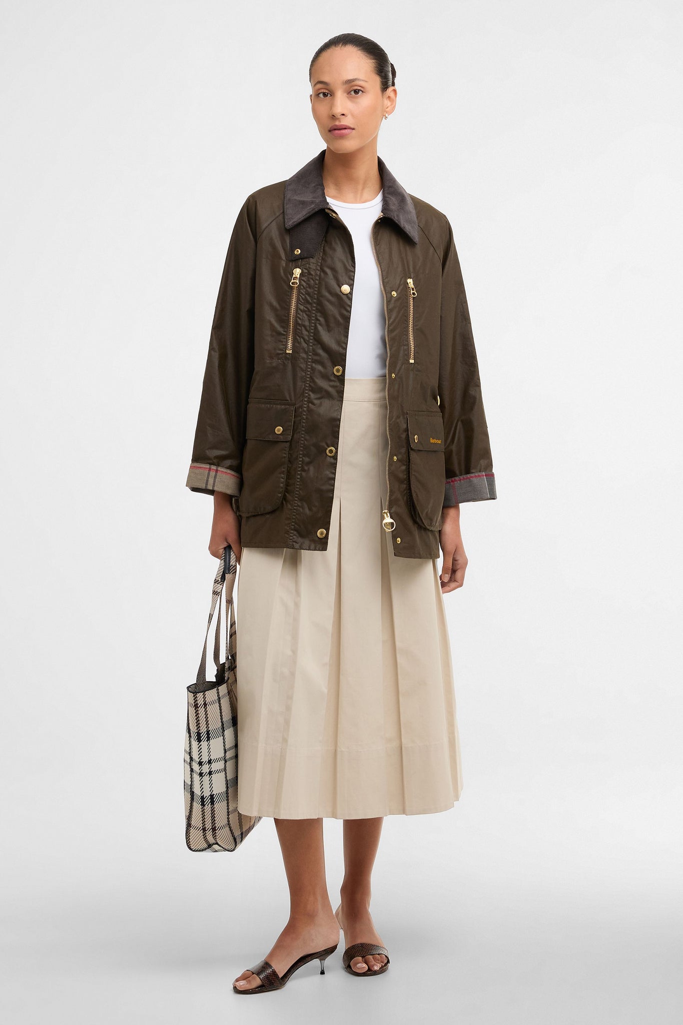 Argill Wax Jacket Beech/Dress