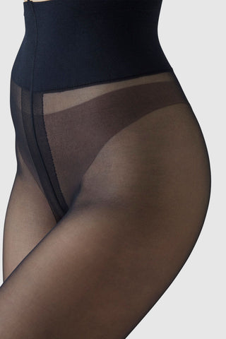 Malva Ladder Resistant Tights Black