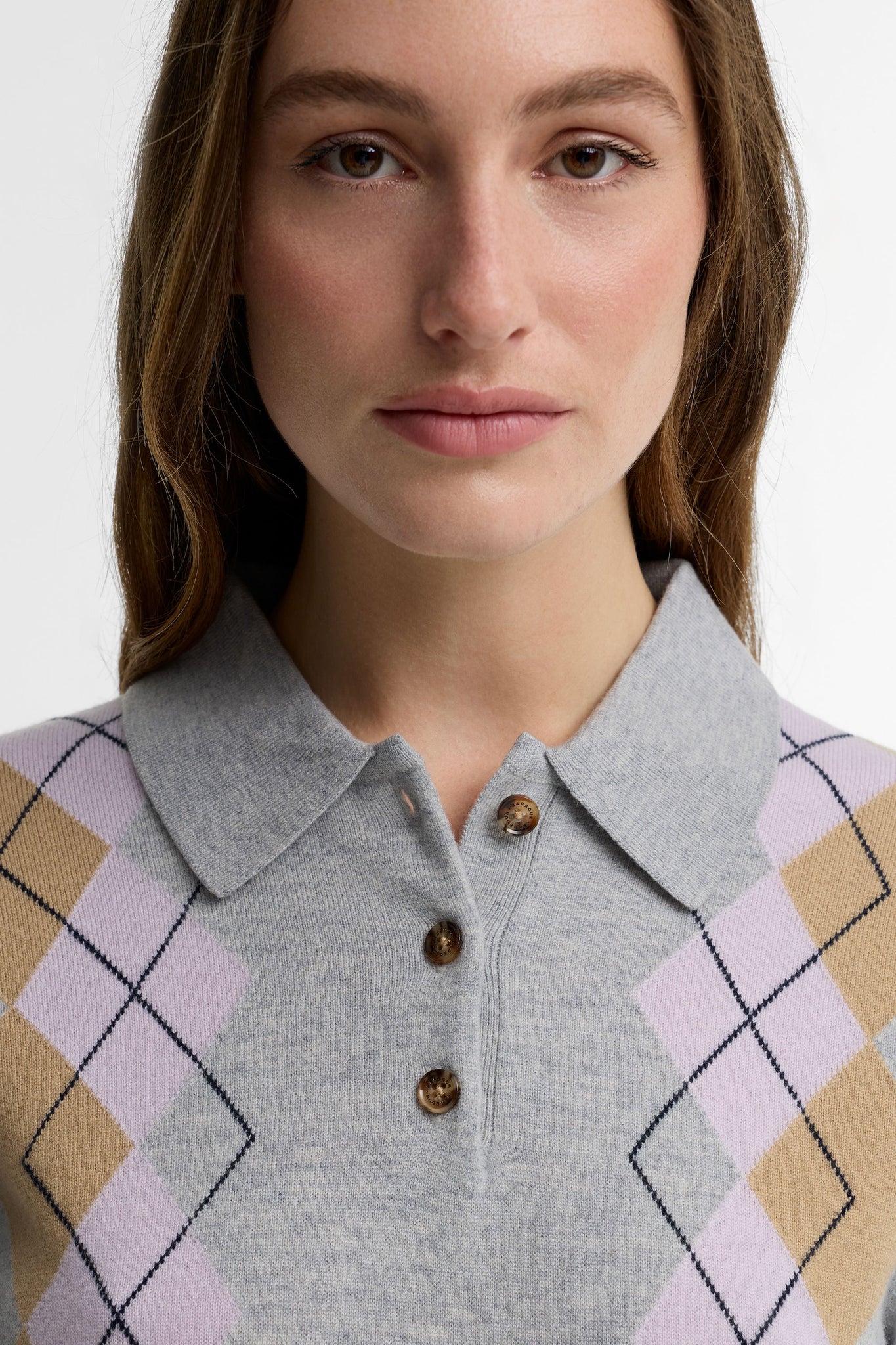 Fawne Knitted Jumper Grey Multi