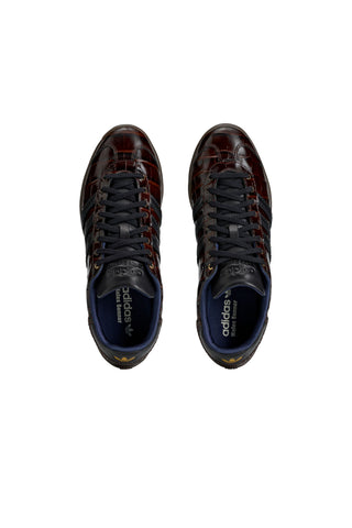 Wales Bonner Karintha Croc Dark Brown/Core Black