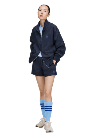 Wales Bonner Pinstripe Track Jacket Night Navy
