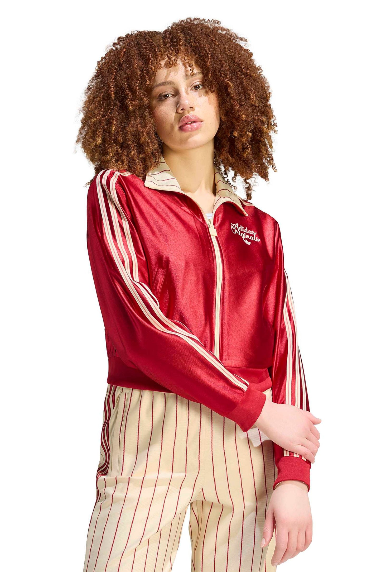 Reversible Firebird Tracktop Warm Vanilla/Red