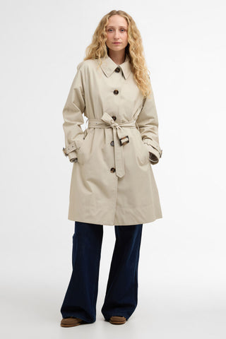 Maia Showerproof Jacket Mist/Dress Navy Tartan