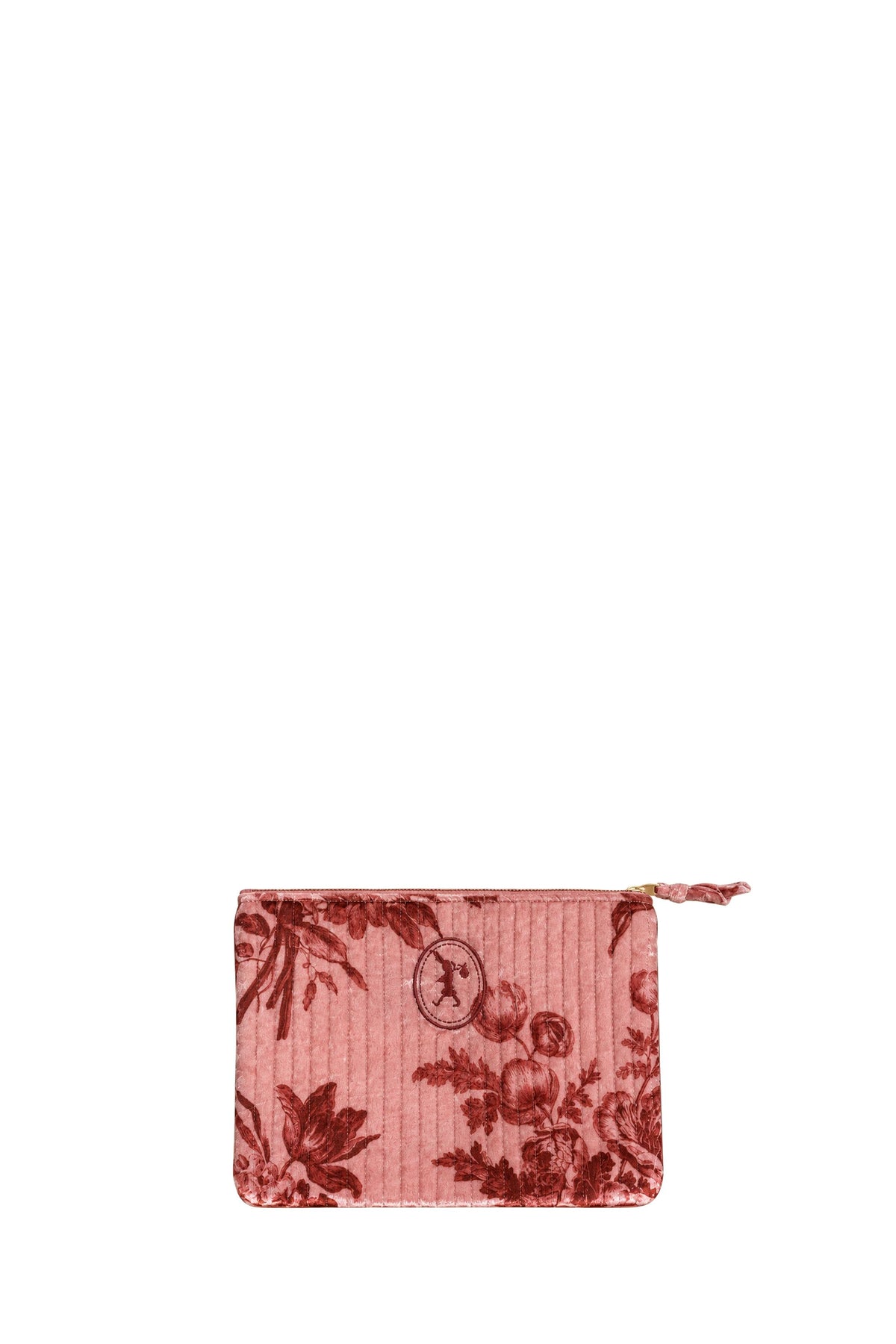 Velvet Cosmetic Bag Rose