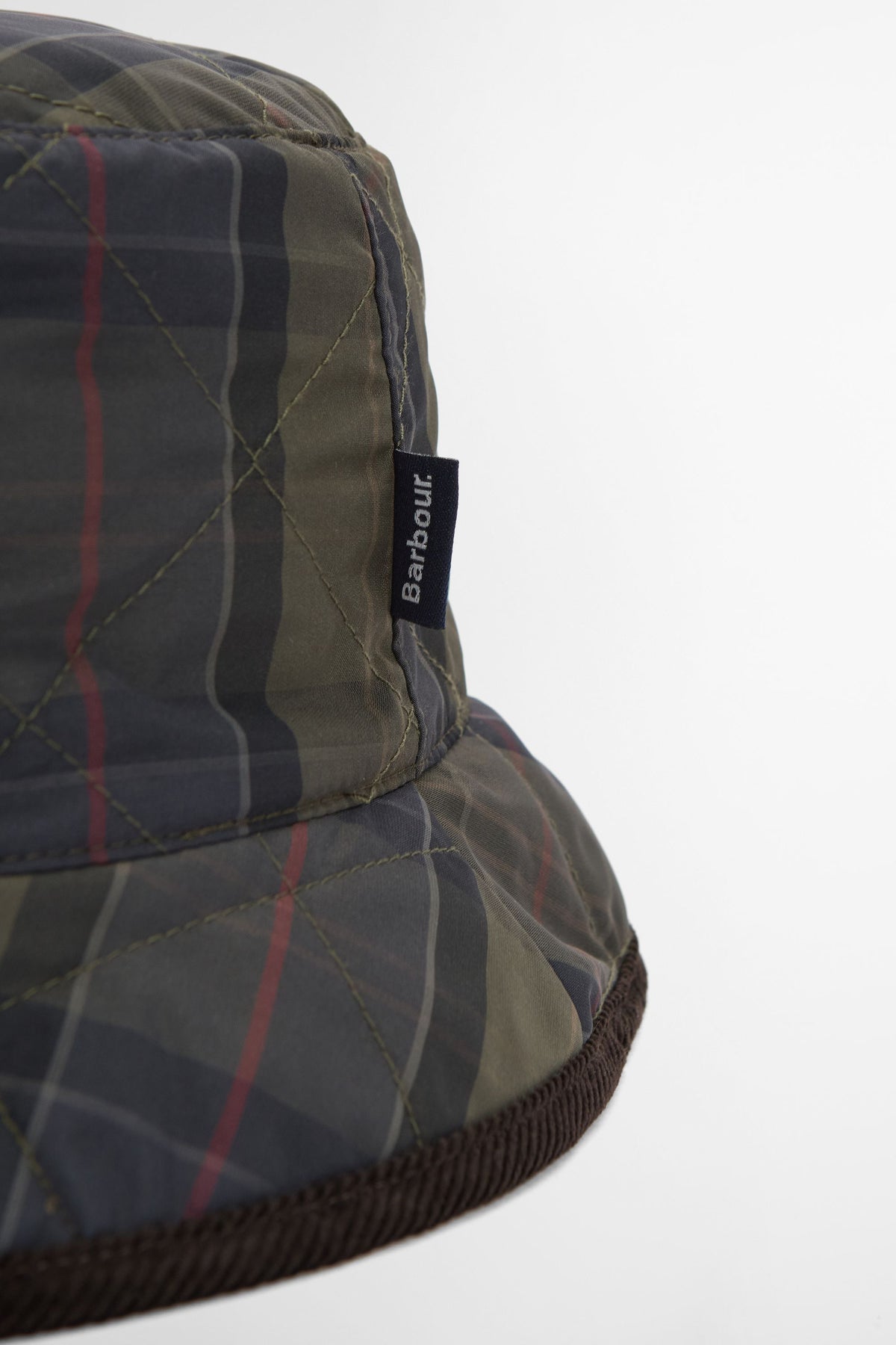 Liddesdale Reversible Bucket Hat Olive/Shadow Classic Tartan