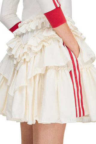 Simone Rocha Frill Skirt Chalk White