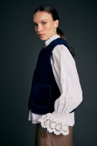 Ashford Vest Navy