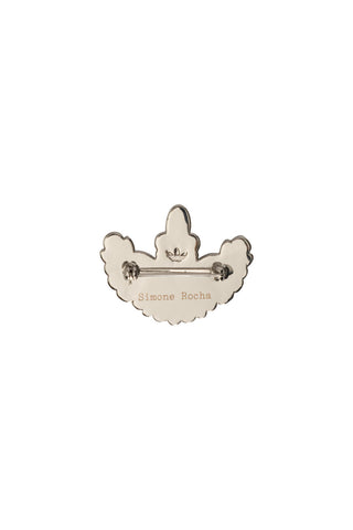 Simone Rocha Brooch Silver Met.