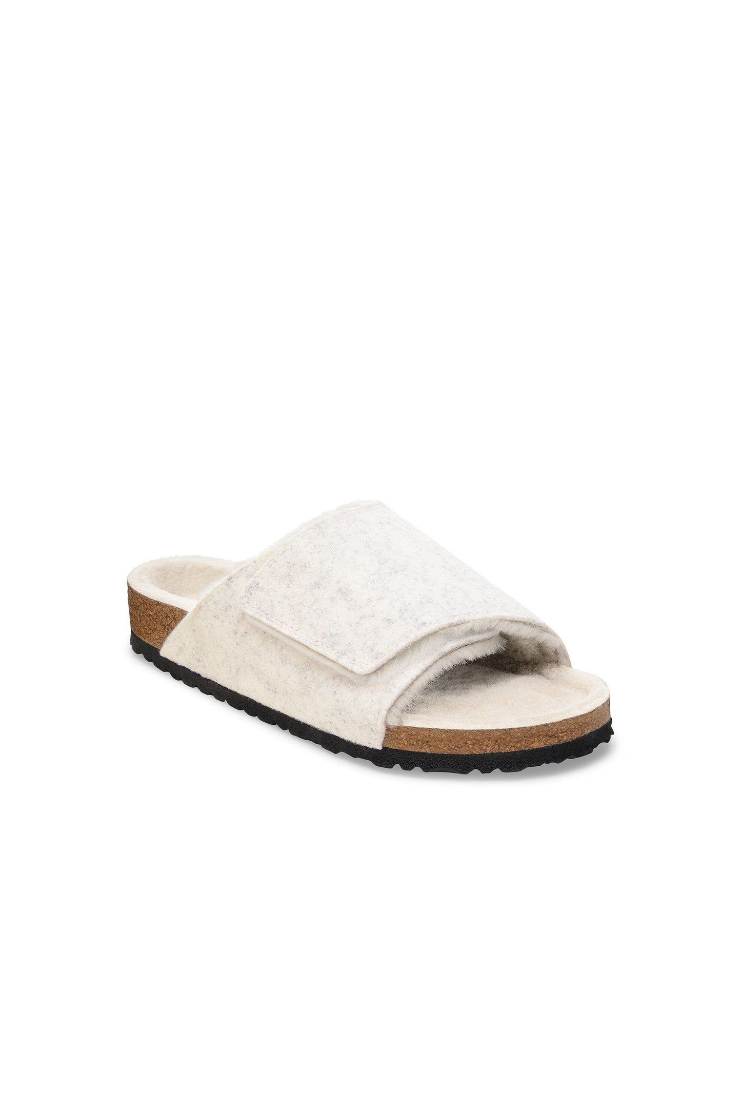 Solana Felt Shearling Regular Fit Oyster