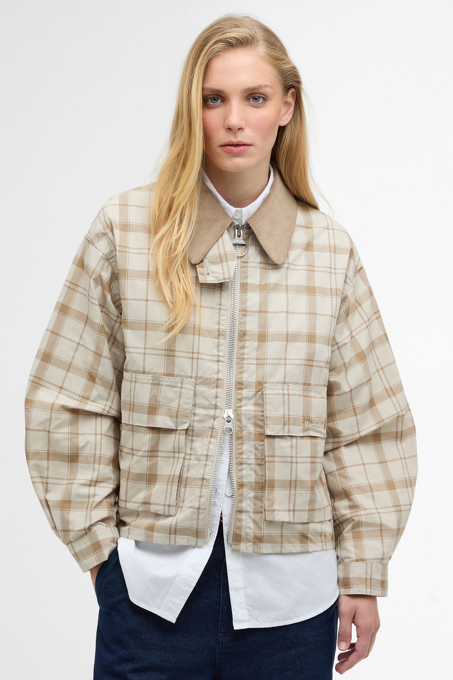 Myshall Casual Jacket Mist Tartan