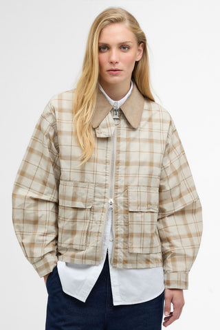 Myshall Casual Jacket Mist Tartan