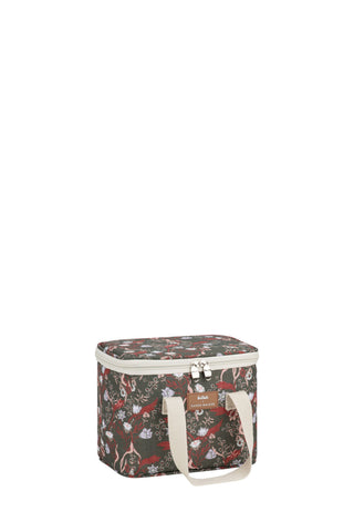 Lunch Bag Whimsy Floral Olive Multi