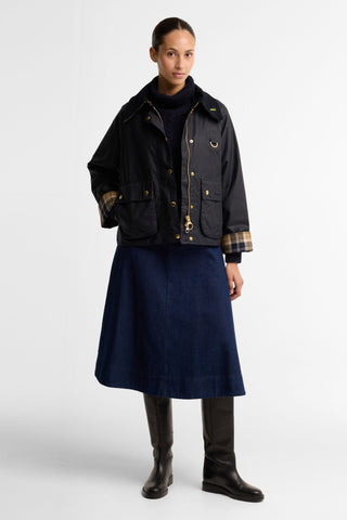 Icons Modern Spey Wax Jacket Navy/Birchwood