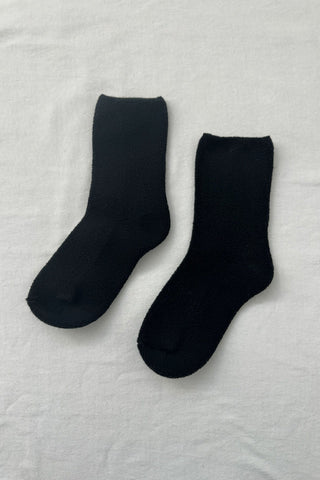 Cloud Socks Jet Black