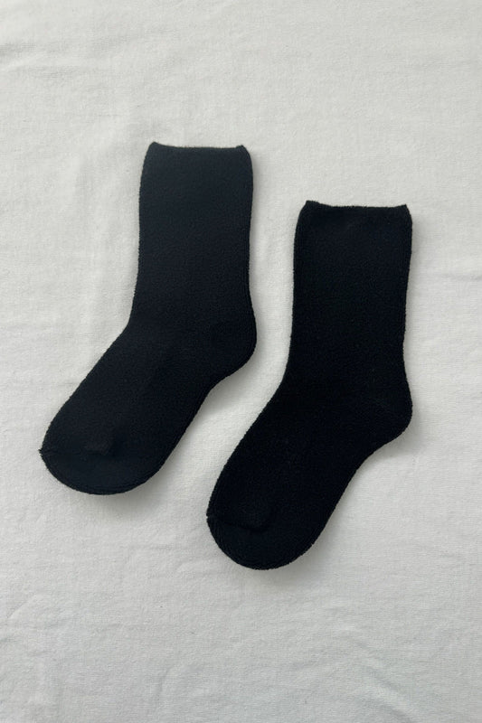 Cloud Socks Jet Black