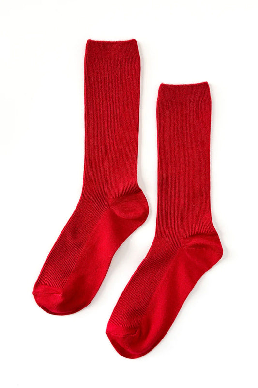 Trouser Socks Tuscan Red