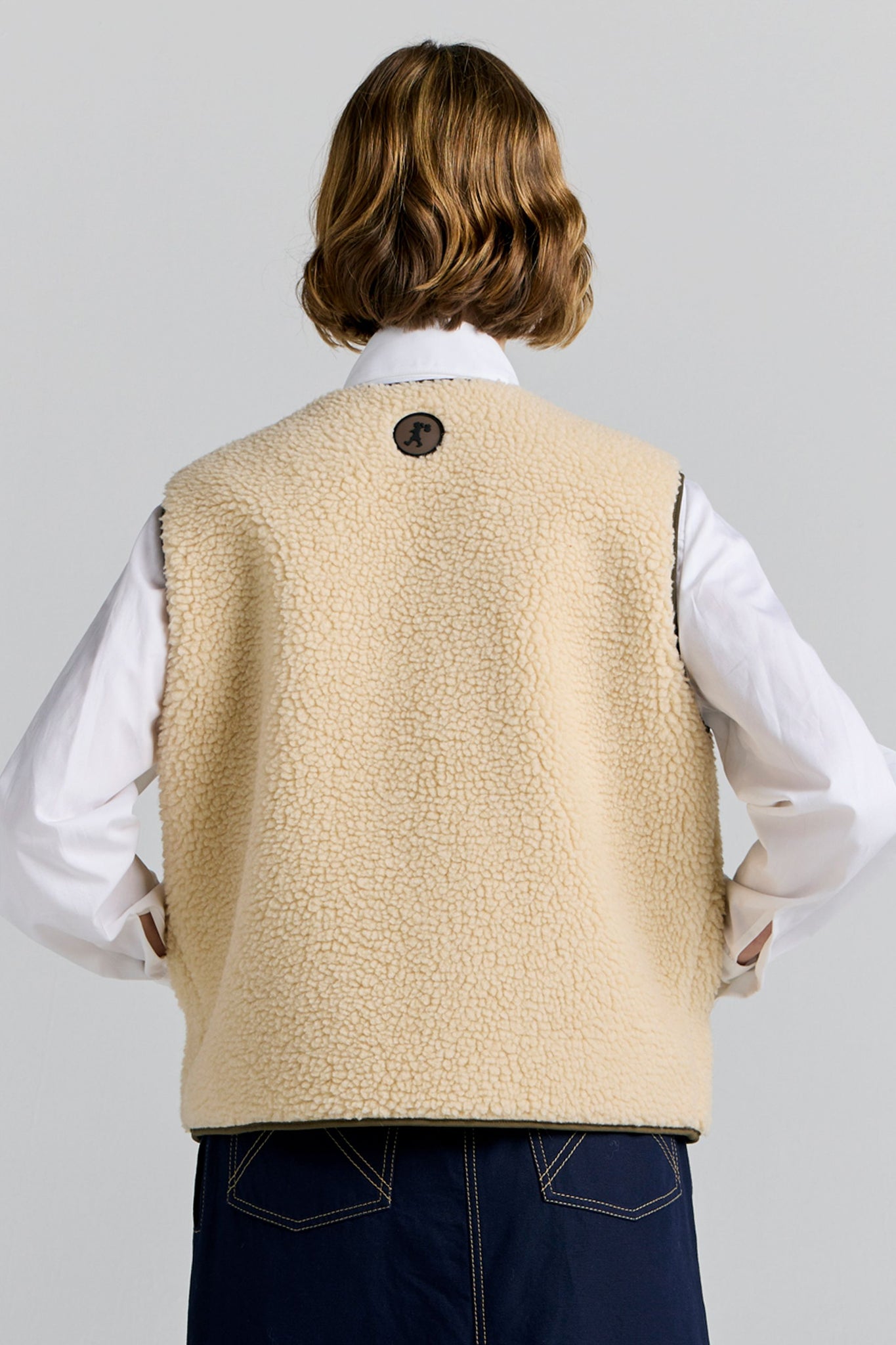 Rider Vest Natural/Olive