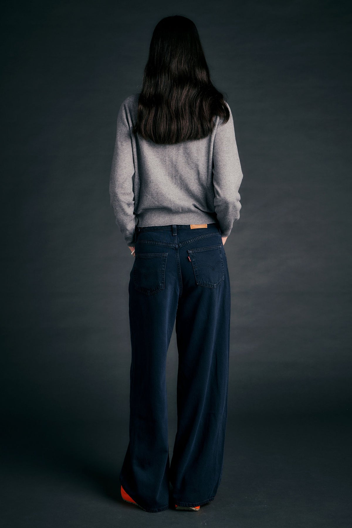 Cinch Wide Leg Dark Humour Indigo