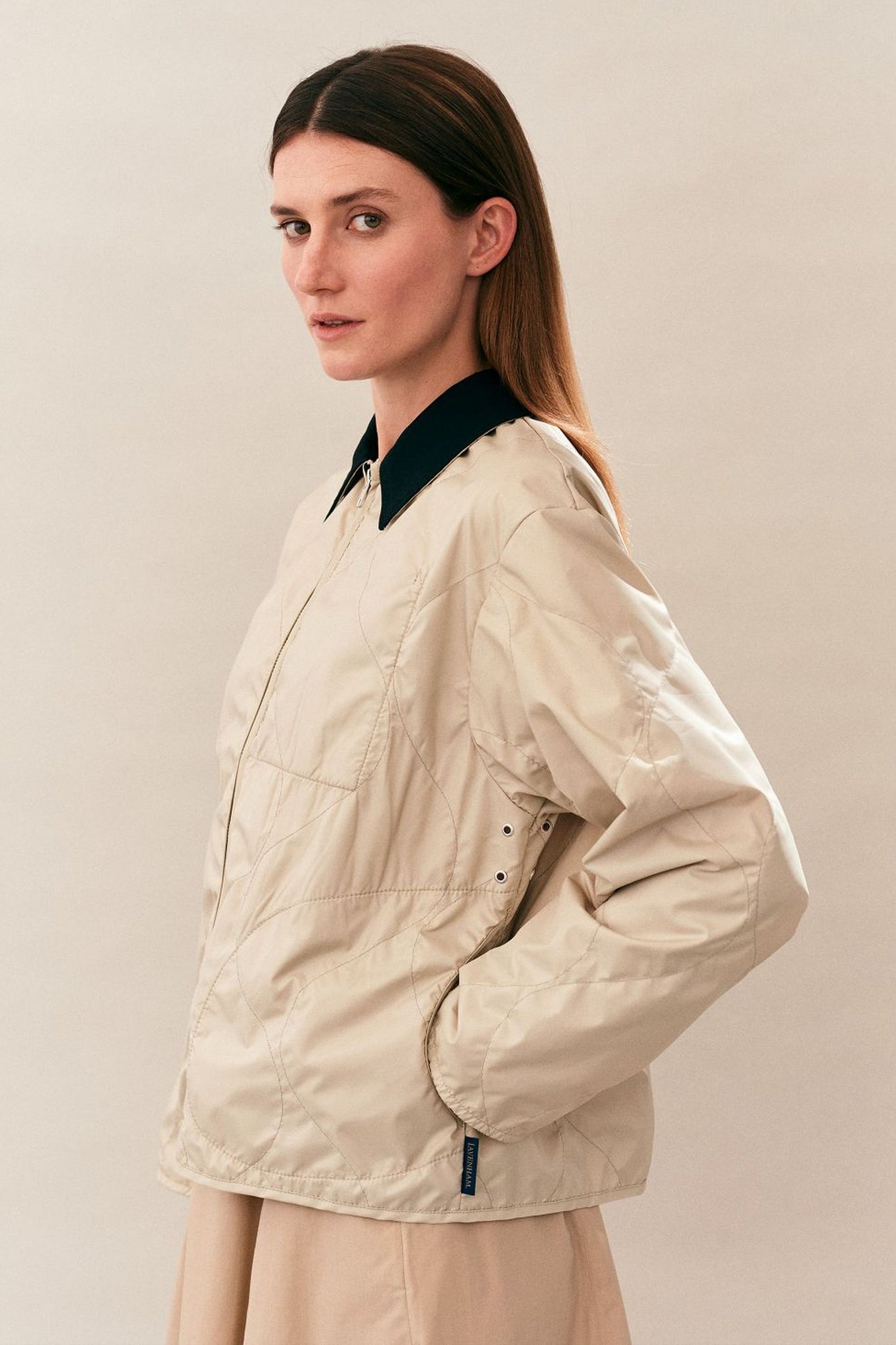 Side Pocket Unwadded Teynham Natural Clay