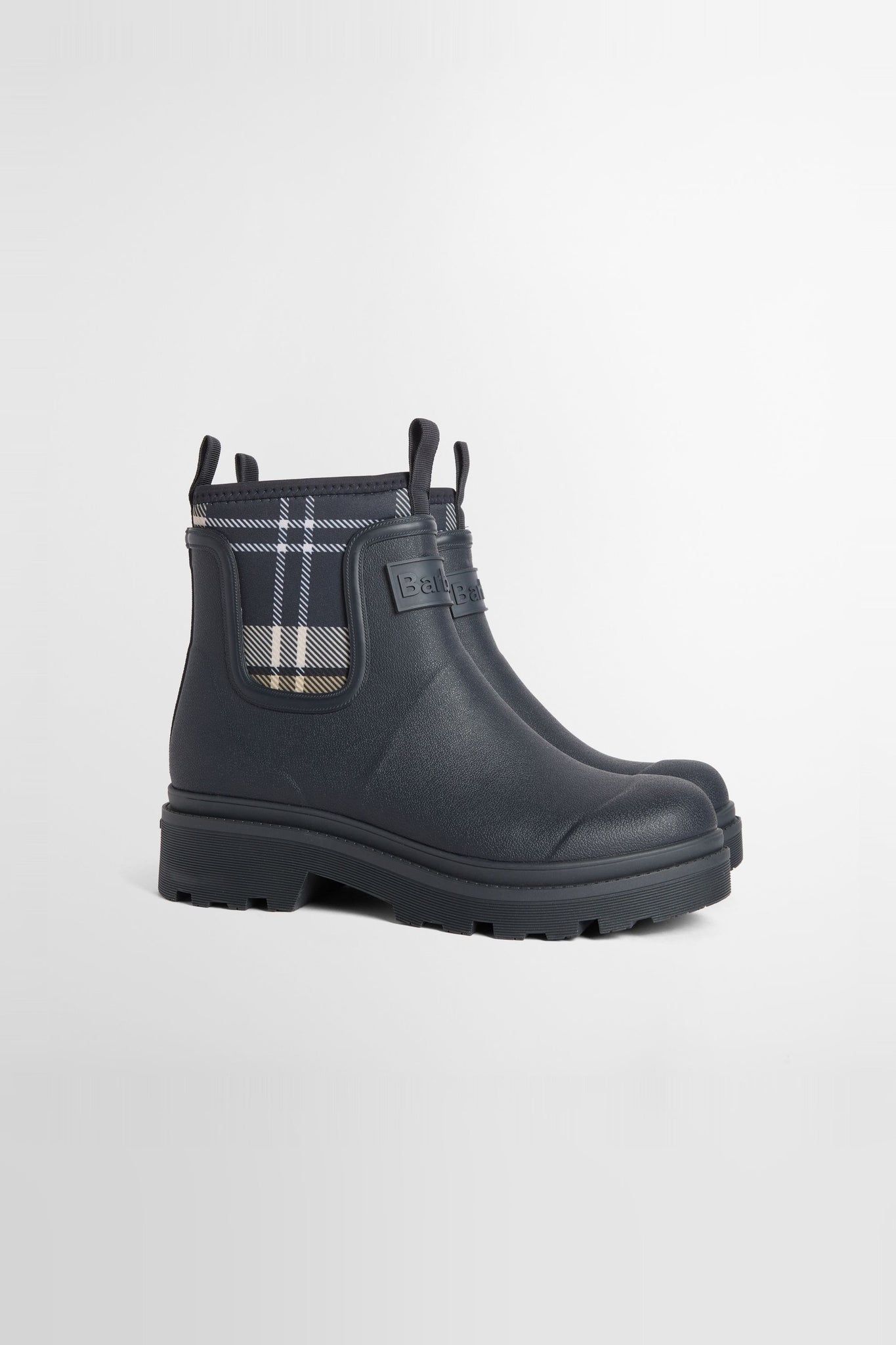 Cynthia Chelsea Ankle Wellingtons Dark Navy/Birchwood