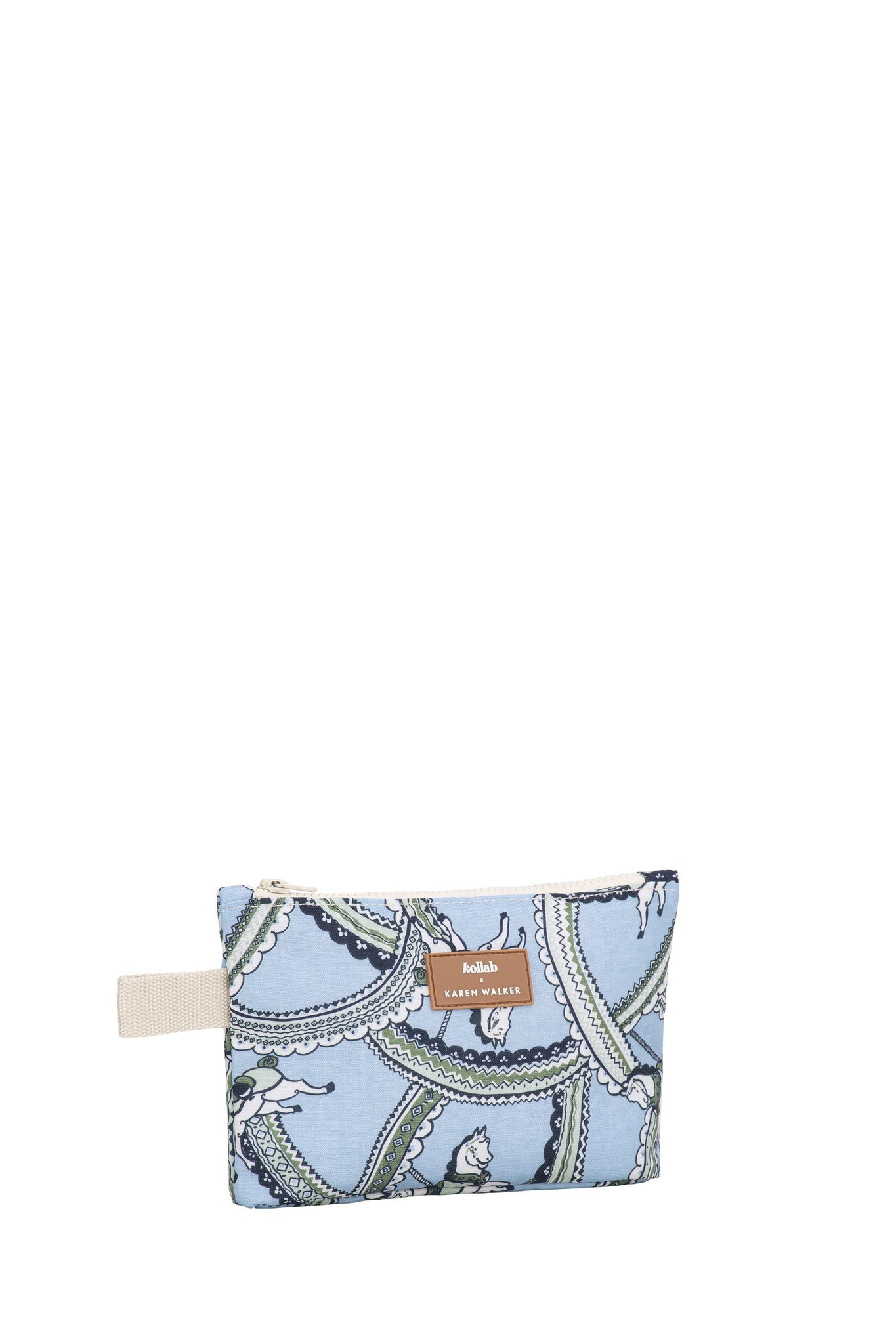 Mini Pouch Carousel Light Blue