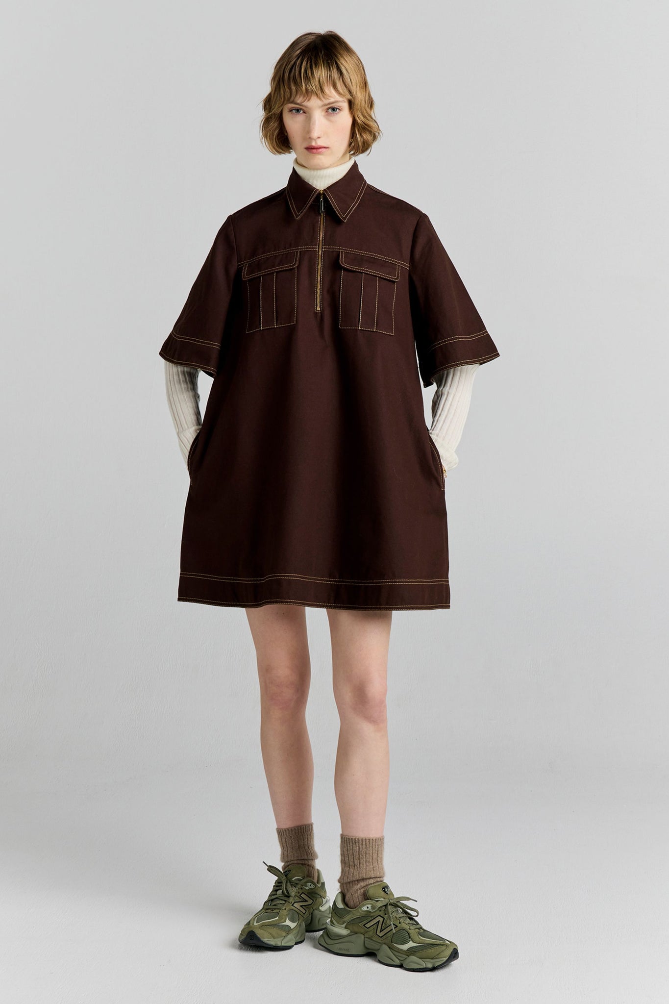 Tempest Dress Chocolate