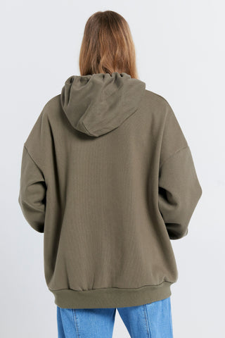 Oversized Hoodie Hunter Green