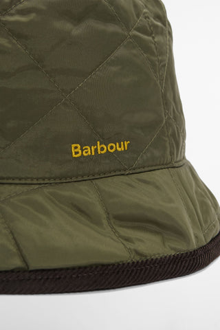 Liddesdale Reversible Bucket Hat Olive/Shadow Classic Tartan