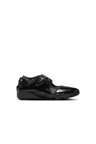 Air Rift Shoes Black/Metallic Silver