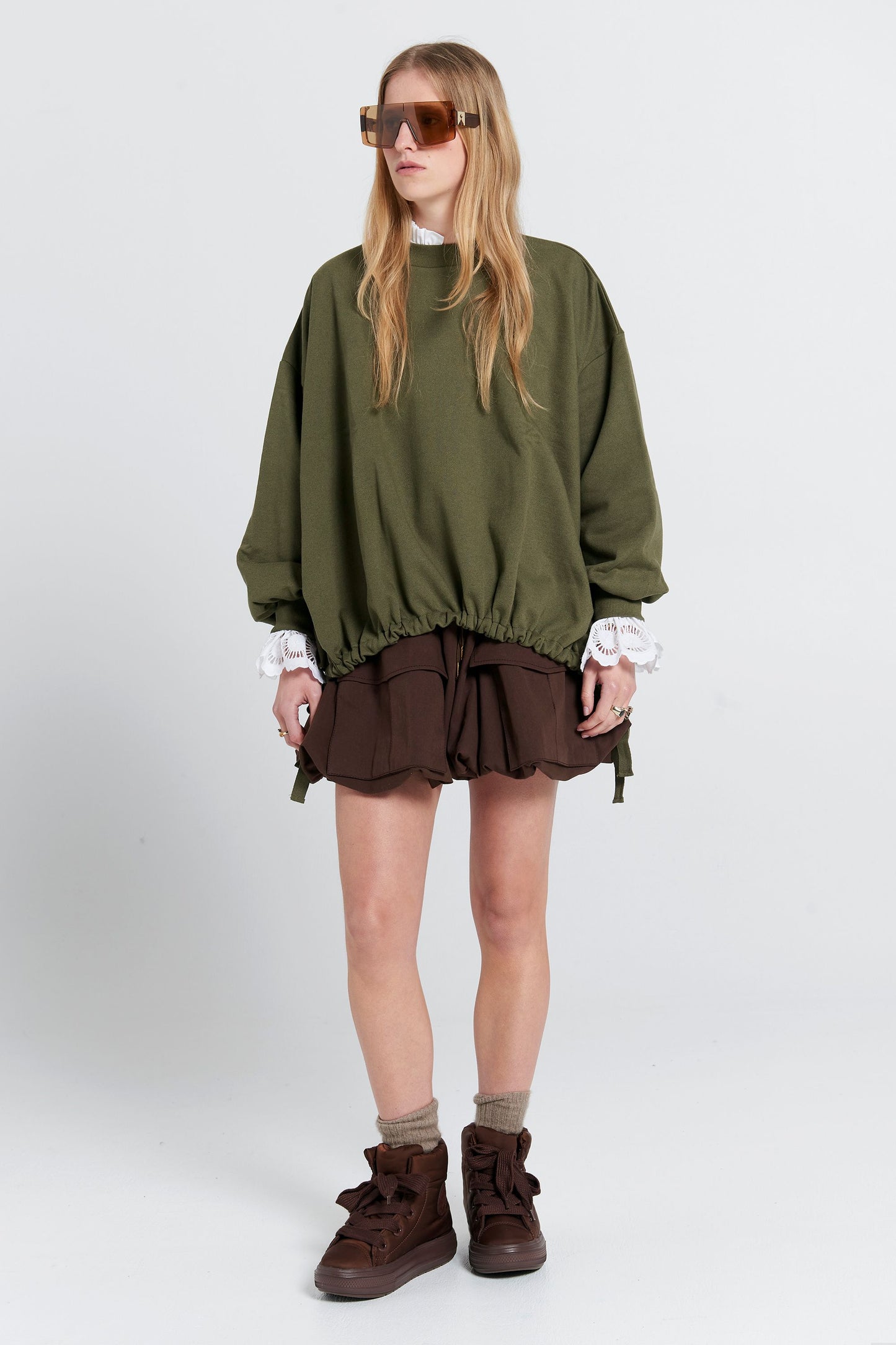 Fraternity Sweatshirt Hunter Green