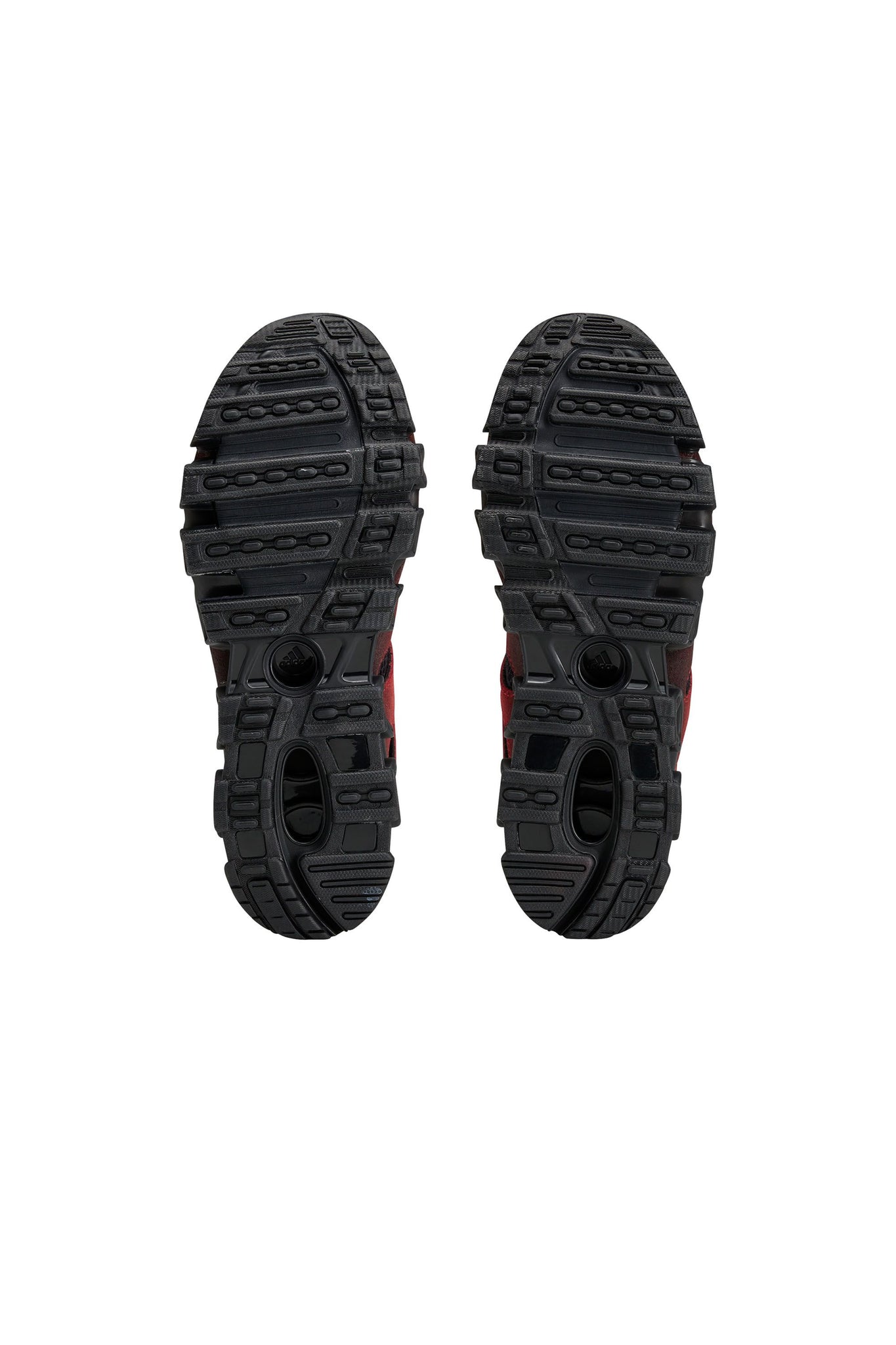 AVAVAV Megaride Cutout Suede Shoes Core Black/Power Red