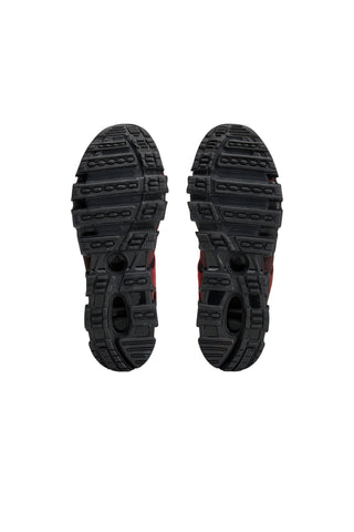 AVAVAV Megaride Cutout Suede Shoes Core Black/Power Red