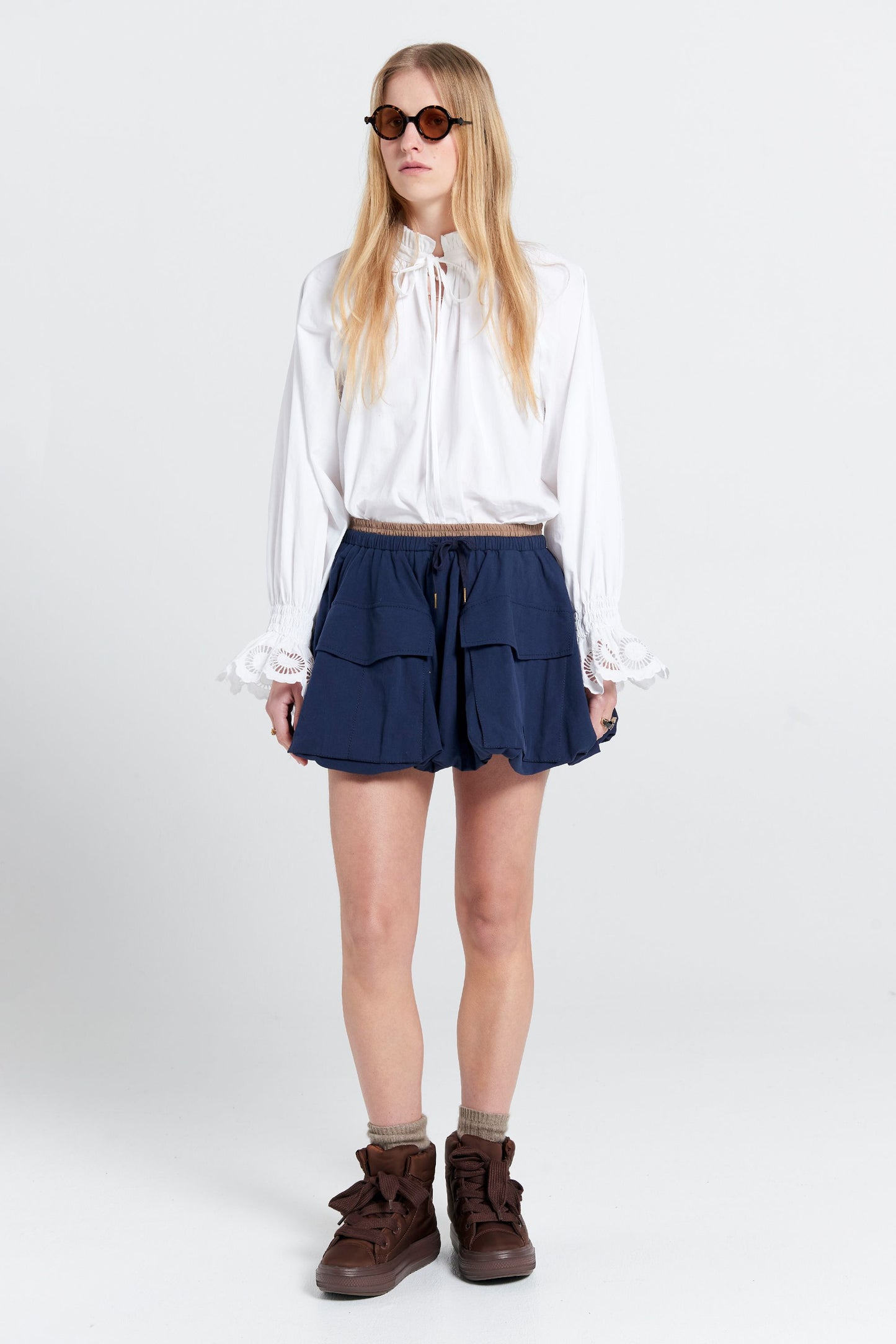College Skirt Navy